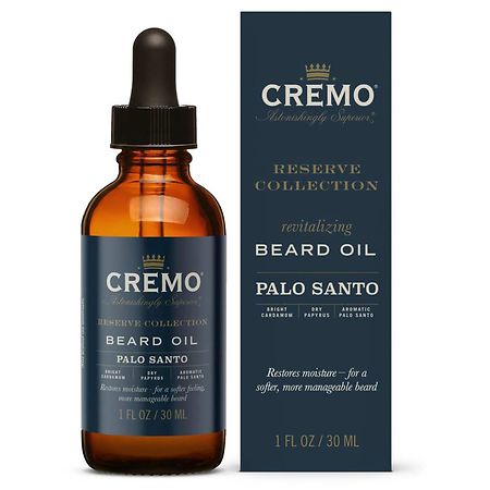 Cremo Palo Santo Reserve Collection Beard Oil - 1.0 fl oz