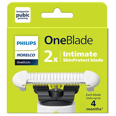 Philips Norelco OneBlade Intimate Replacement Blade 2 Pack (QP229/80) - 2.0 ea