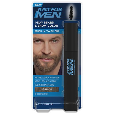 Just For Men 1-Day Beard & Brow Color - 0.3 fl oz