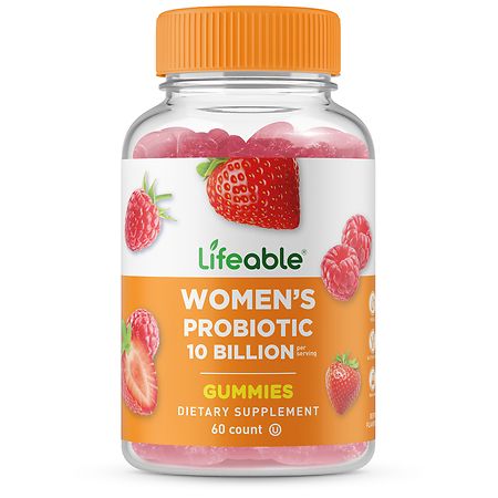 Lifeable Probiotic 10 Billion CFU Digestive Health Gummies Berry - 60.0 EA