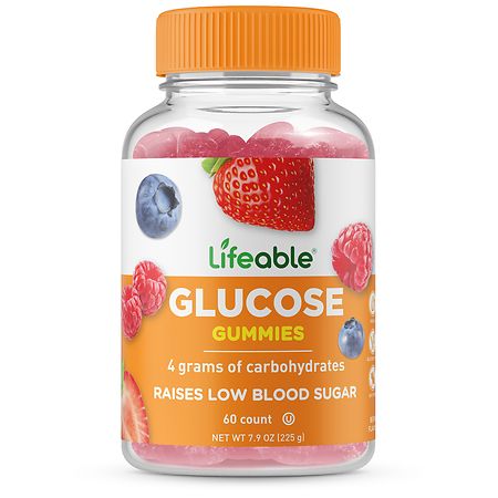 Lifeable Glucose Gummies Berry - 60.0 EA
