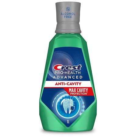 Crest Pro-Health Advanced Maximum Cavity Protection Mouthwash Mild Mint - 1.0 l
