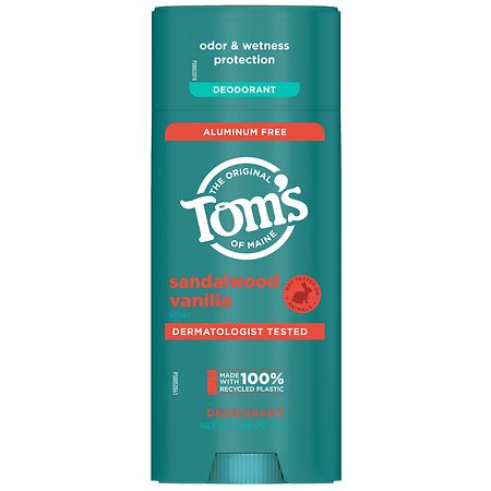 Tom's of Maine Tom's Sandalwood Vanilla Advanced Protection Deodorant Sandalwood Vanilla - 3.25 oz
