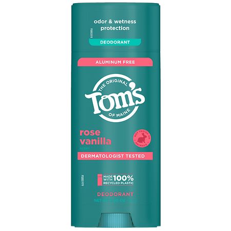 Tom's of Maine Tom's Rose Vanilla Advanced Protection Deodorant Rose Vanilla - 3.25 oz