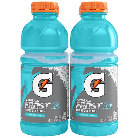 Gatorade Frost Thirst Quencher Glacier Freeze - 20.0 fl oz x 4 pack