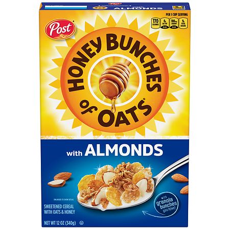 Honey Bunches of Oats Cereal With Almonds - 12.0 oz