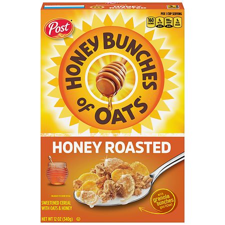 Honey Bunches of Oats Cereal Honey Roasted - 12.0 oz