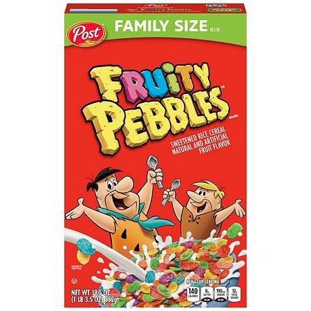 Fruity Pebbles Sweetened Rice Cereal - 19.5 oz