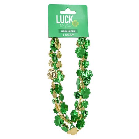 St. Patrick's Day Necklaces - 2.0 ea