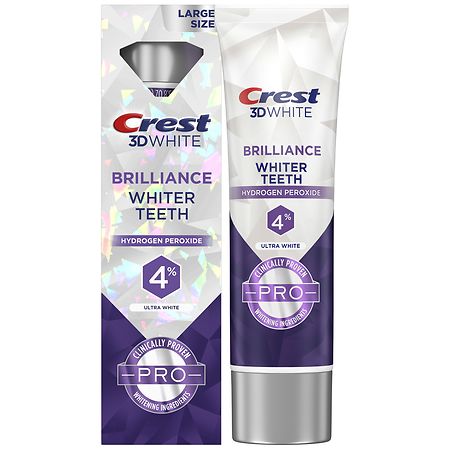 Crest 3D White Brilliance Pro Ultra Whitening Toothpaste - 3.8 oz