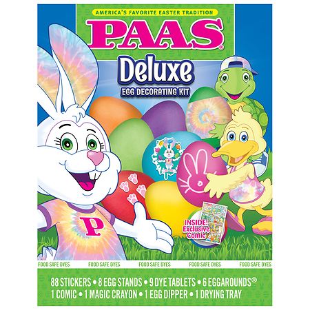 Paas Deluxe Easter Egg Decorating Kit - 1.0 set