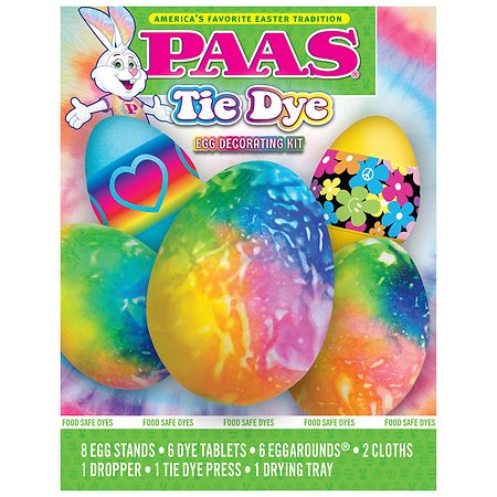Paas Tie Dye Easter Egg Decorating Kit - 1.0 set