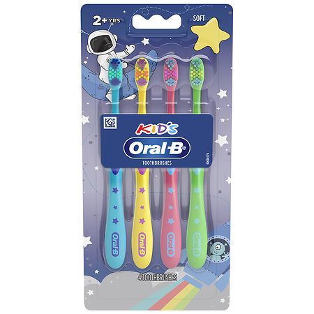 Oral-B Kids Soft Bristle Toothbrushes - 4.0 ea