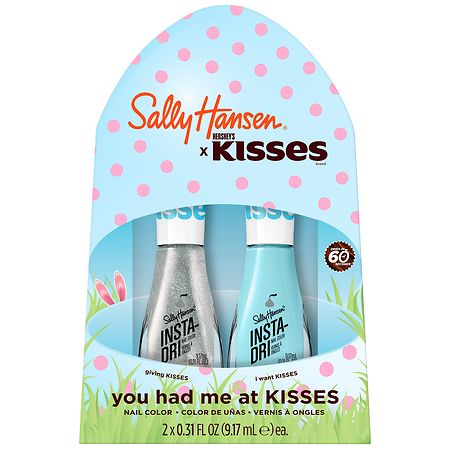 Sally Hansen Insta-Dri Hershey's Kiss Collection Nail Color Duo - 0.31 fl oz x 2 pack
