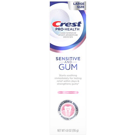 Crest Pro-Health Sensitive and Gum Toothpaste - 4.8 oz