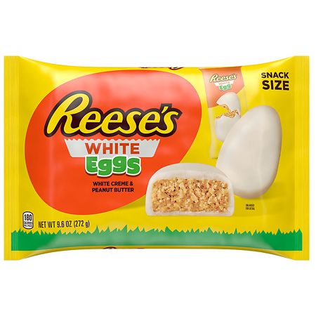 Reese's Snack Size Eggs Peanut Butter with White Creme - 9.6 oz