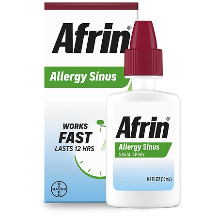 Afrin Allergy Sinus Nasal Spray - 0.5 fl oz