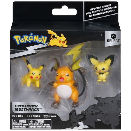 Pokemon Evolution Multi-Pack Pikachu Toys - 1.0 set