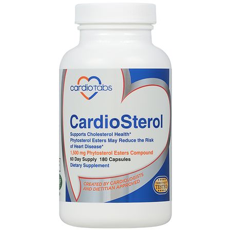 Cardiotabs CardioSterol - 180.0 ea