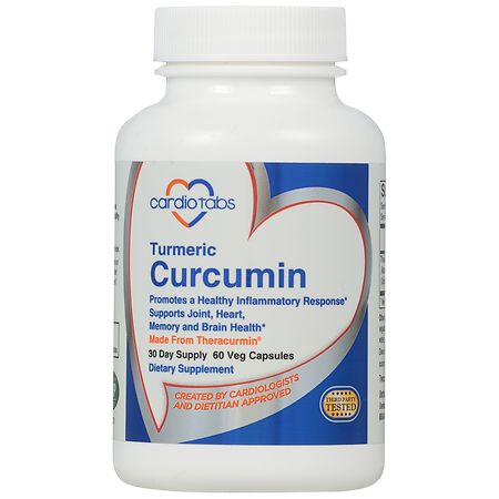 Cardiotabs Curcumin - 60.0 ea