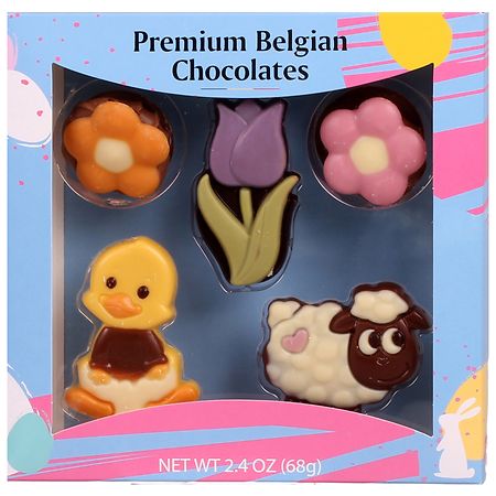 Nice! Premium Belgian Chocolates, Easter Assorted - 2.4 OZ