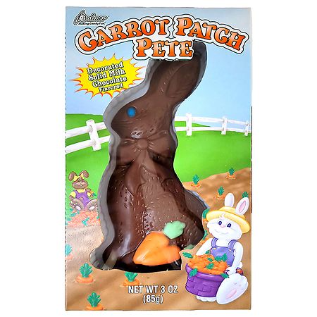R.M. Palmer Carrot Patch Pete Chocolate Easter Candy - 3.0 oz