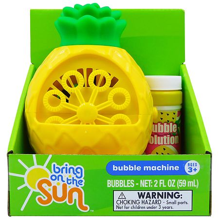 Bring On The Sun Novelty Bubble Machine - 1.0 ea
