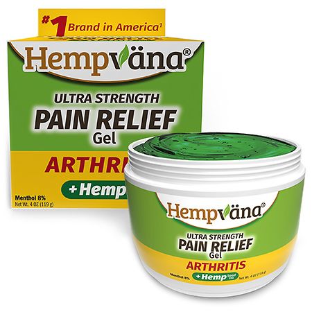 Hempvana Pain Relief Gel Arthritis, +Hemp Seed Oil - 4.0 OZ
