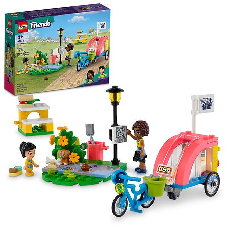 Lego Friends Dog Rescue Bike Building Set 125 Piece - 1.0 set