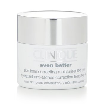 CliniqueEven Better Skin Tone Correcting Moisturizer SPF 20 (Very Dry to Dry Combination) 50ml/1.7oz