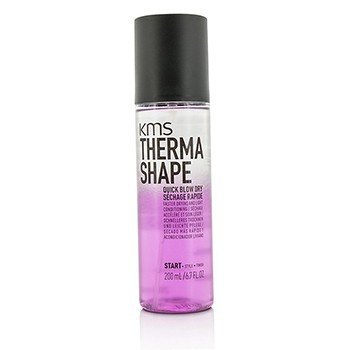 KMS CaliforniaTherma Shape Quick Blow Dry (Faster Drying and Light Conditioning) 200ml/6.7oz