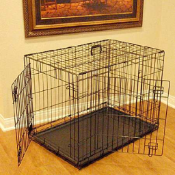 Majestic Pet Products Double Door Folding Dog Crate Cage Medium, 36 inch - 1.0 ea