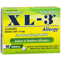XL-3 Allergy Tablets - 10.0 Each