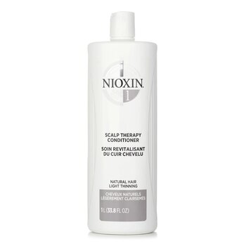 NioxinDensity System 1 Scalp Therapy Conditioner (Natural Hair, Light Thinning) 1000ml/33.8oz