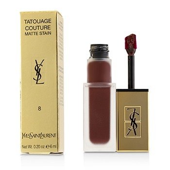 Yves Saint LaurentTatouage Couture Matte Stain - # 8 Black Red Code 6ml/0.2oz