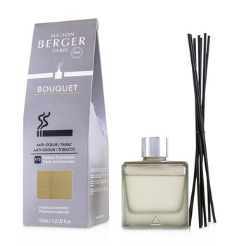 Lampe Berger (Maison Berger Paris)Functional Cube Scented Bouquet - Neturalize Tobacco Smells NÂ°2 (Fresh and Aromatic) 125ml/4.2oz