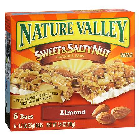 Nature Valley Sweet & Salty Nut Granola Bars - 1.2 oz x 6 pack